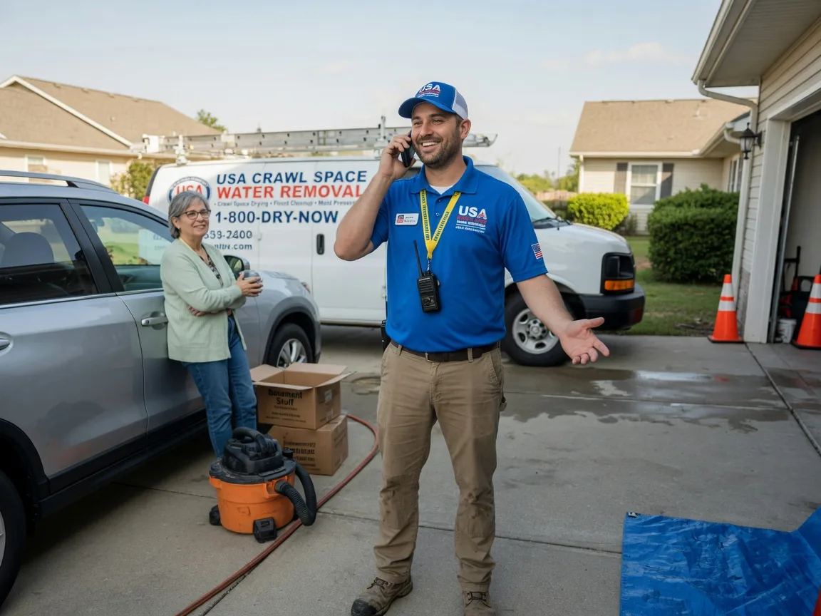 Crawl Space Water Removal Baskerville, VA FAQs